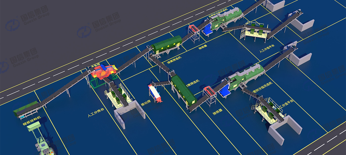 垃圾分拣生产线