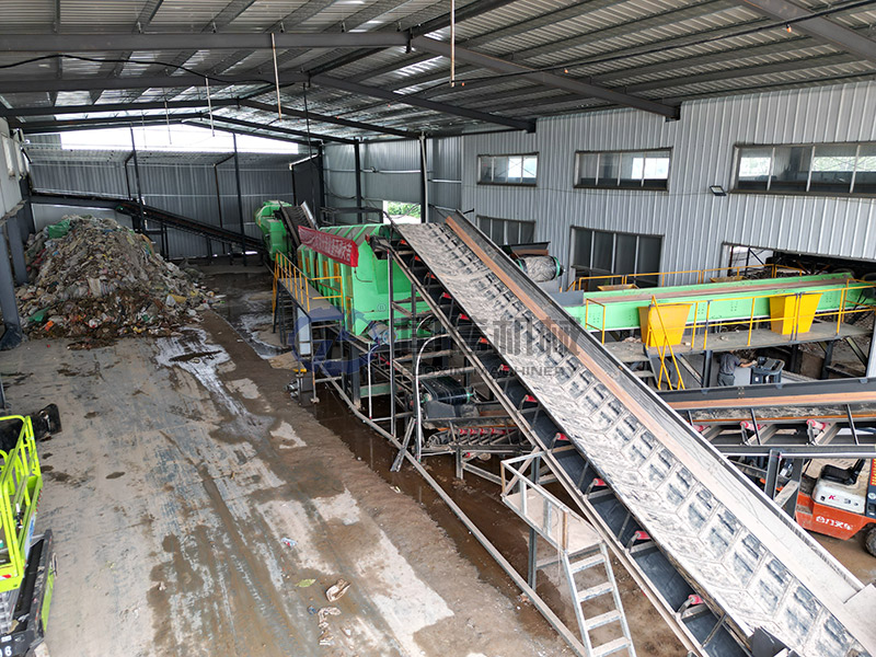 建筑垃圾分拣生产线