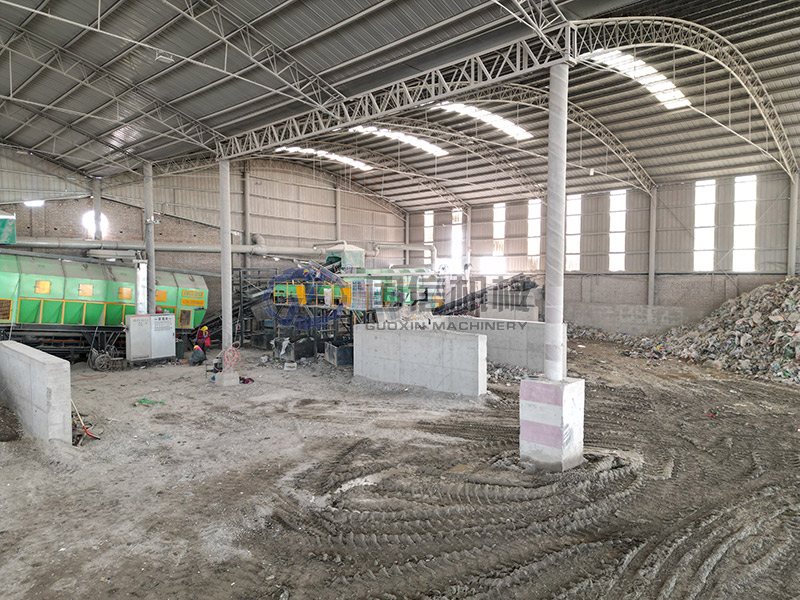 温州建筑装修垃圾分选现场